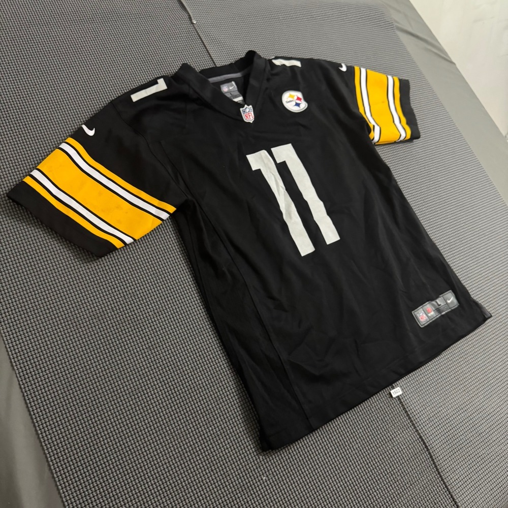 Nike Pittsburgh Steelers Chase Claypool 11 Youth Large Black NFL Jersey - Picture 2 of 7